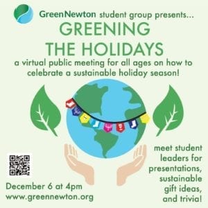 GreeningTheHolidays | Village 14 | Newton MA News and Politics Blog