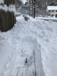 blocked sidewalk 2 | Village 14 | Newton MA News and Politics Blog