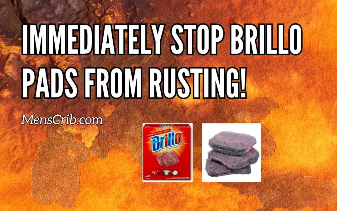 Instantly Stop Used Brillo Pads from Rusting!